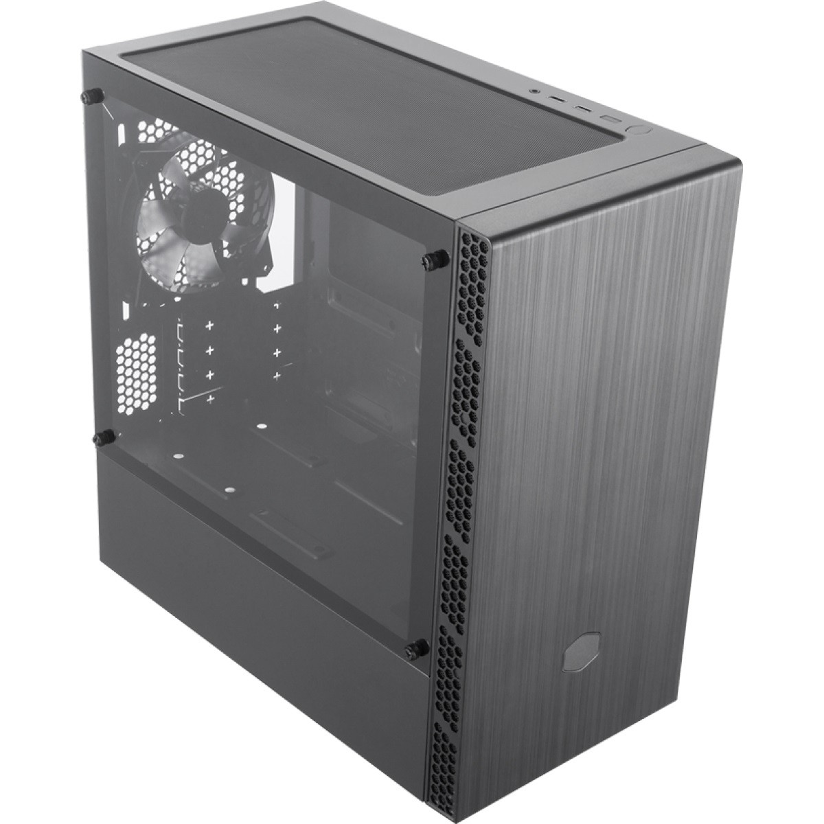 Gabinete Gamer Cooler Master Masterbox MB400L, Mid Tower, Black, Sem Fonte, Sem Fan, MCB-B400L-KGNN-SC2