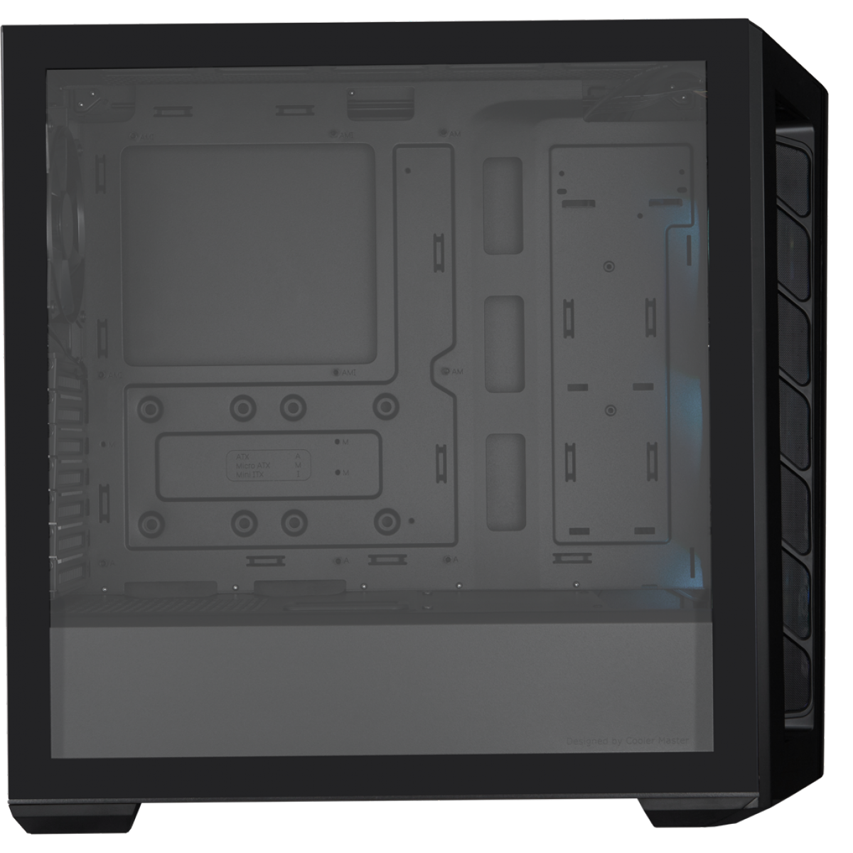 Gabinete Gamer Cooler Master Masterbox MB520, ARGB, Mid Tower, Black, Sem Fonte, Com 4 Fans, MCB-B520-KGNN-RGA