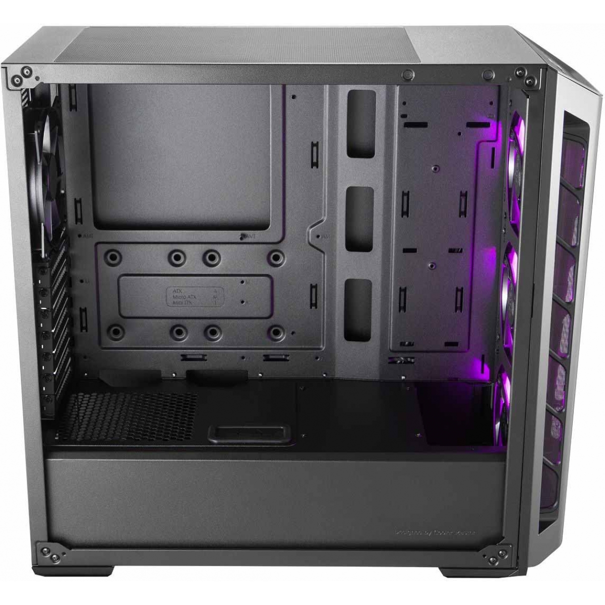 Gabinete Gamer Cooler Master Masterbox MB520 RGB, Mid Tower, Black, MCB-B520-KGNN-RGB, Sem Fonte, Com 4 Fans