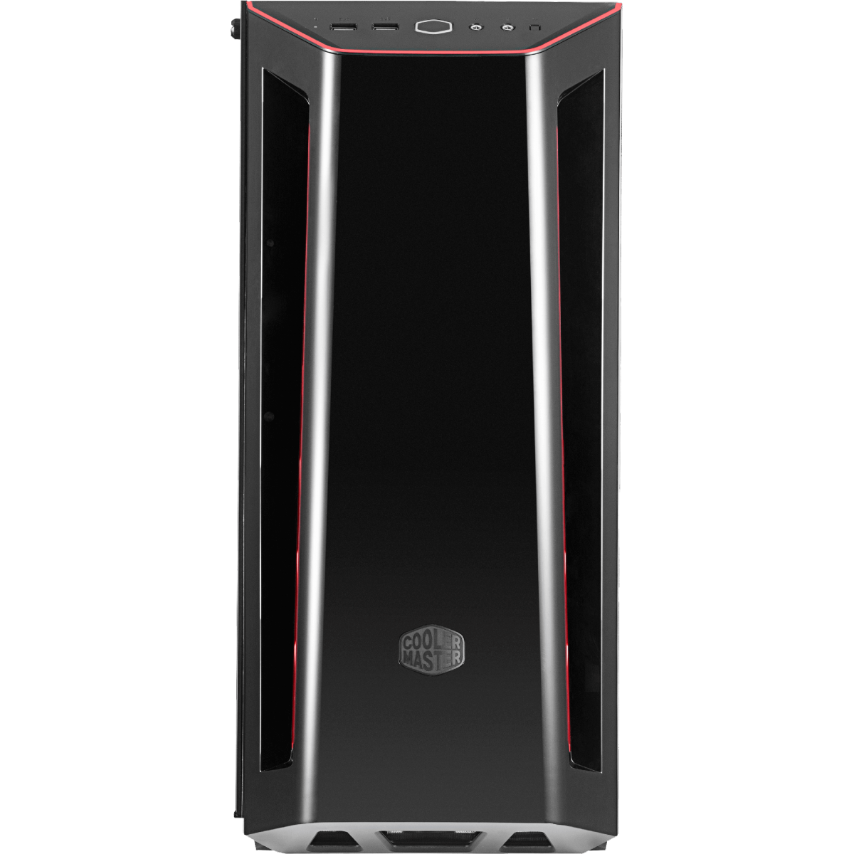 Gabinete Gamer Cooler Master Masterbox MB520 TG, Mid Tower, Vidro Temperado, Black, Sem Fonte, Com 1 Fan, MCB-B520-KGNN-S00