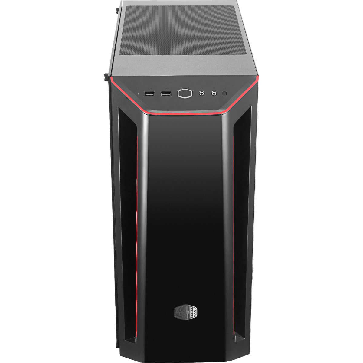 Gabinete Gamer Cooler Master Masterbox MB520 TG, Mid Tower, Vidro Temperado, Black, Sem Fonte, Com 1 Fan, MCB-B520-KGNN-S00