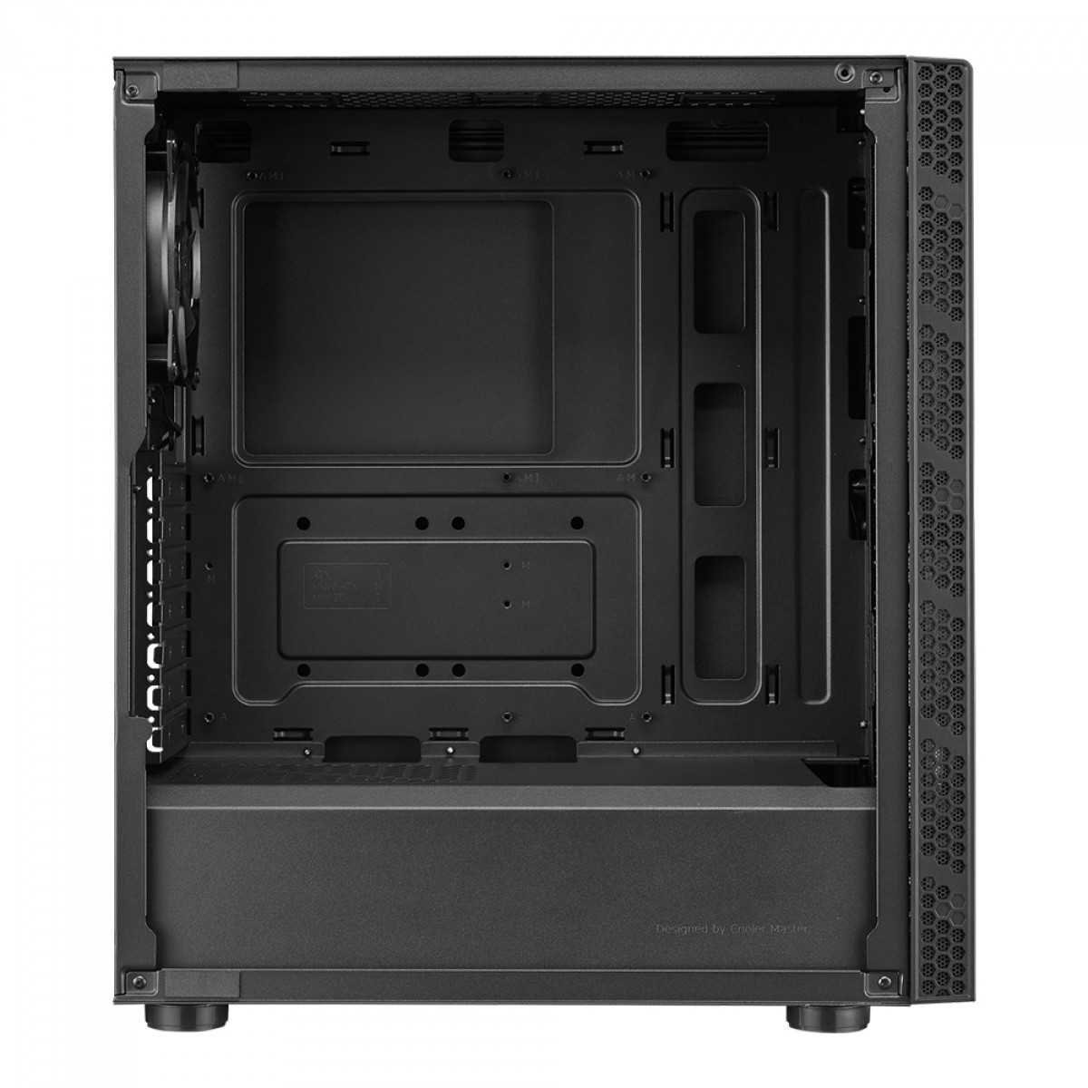 Gabinete Gamer Cooler Master Masterbox MB600L V2, Mid Tower, Black, Sem Fonte, Com 1 Fan, MB600L2-KGNN-S00