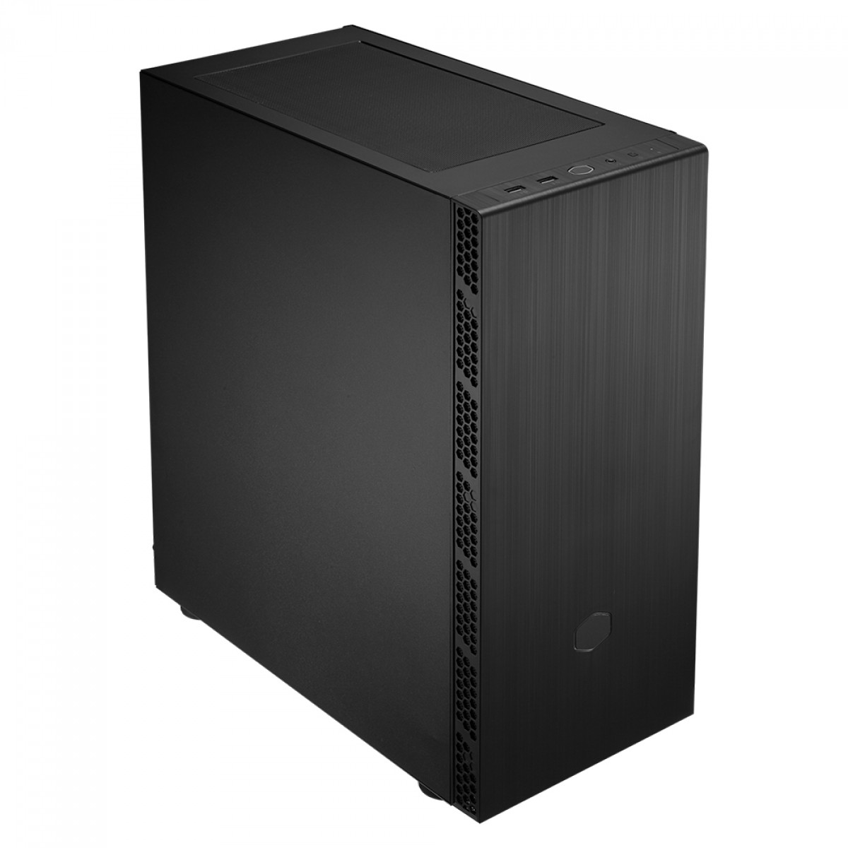 Gabinete Gamer Cooler Master Masterbox MB600L V2, Mid Tower, Black, Sem Fonte, Com 1 Fan, MB600L2-KGNN-S00