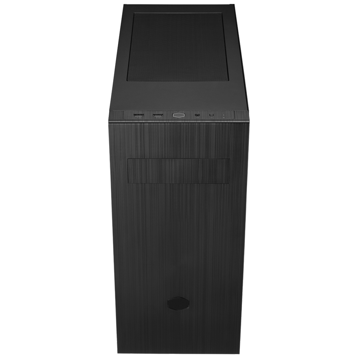 Gabinete Gamer Cooler Master Masterbox MB600L V2 Steel, Mid Tower, Black, Sem Fonte, Com 1 Fan, Com ODD MB600L2-KNNN-S00