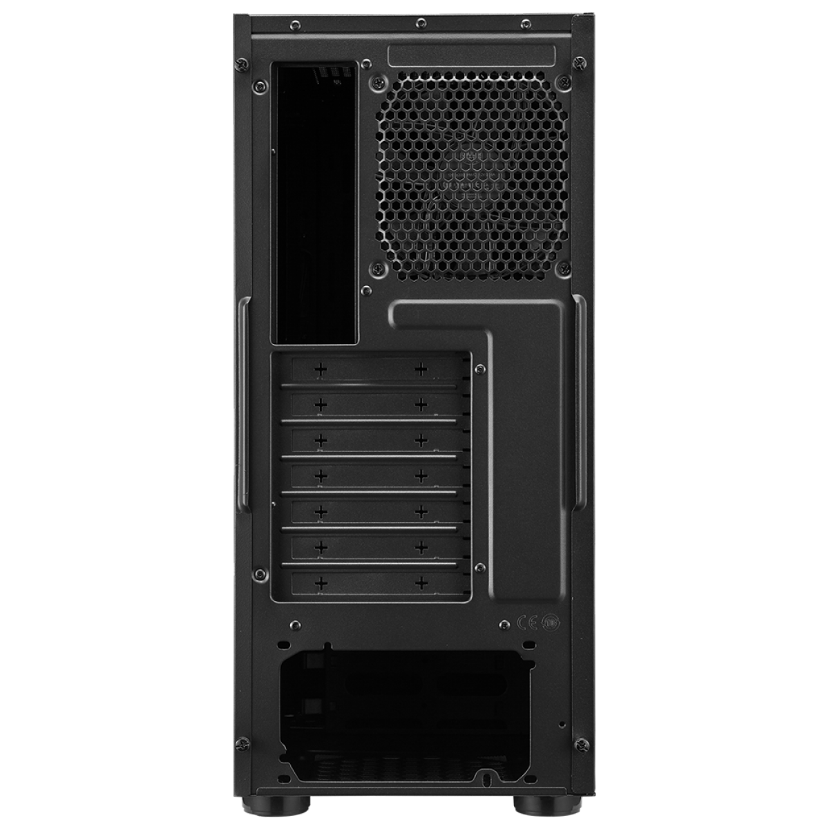 Gabinete Gamer Cooler Master Masterbox MB600L V2 Steel, Mid Tower, Black, Sem Fonte, Com 1 Fan, MB600L2-KNNN-S00