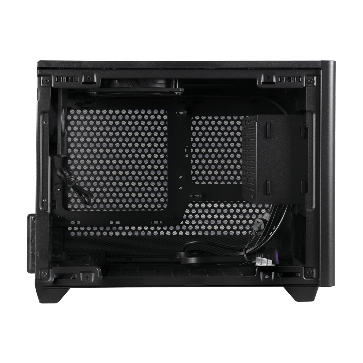 Gabinete Gamer Cooler Master MasterBox NR200, Black, Mini ITX, Sem Fonte, Com 2 Fans, MCB-NR200-KNNN-S00