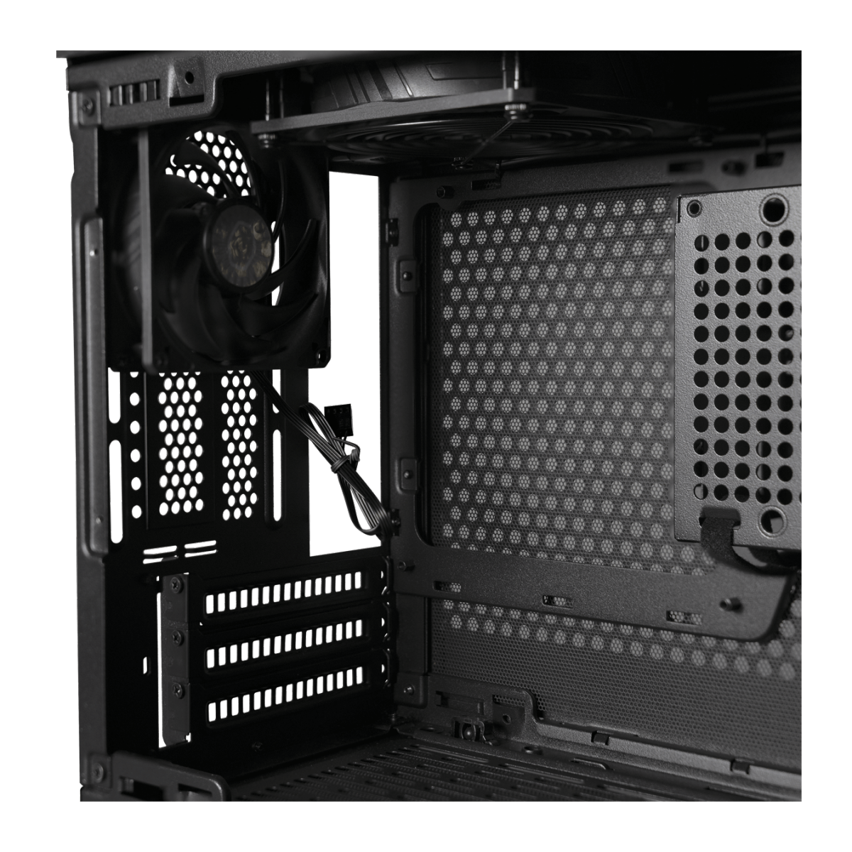 Gabinete Gamer Cooler Master MasterBox NR200, Black, Mini ITX, Sem Fonte, Com 2 Fans, MCB-NR200-KNNN-S00