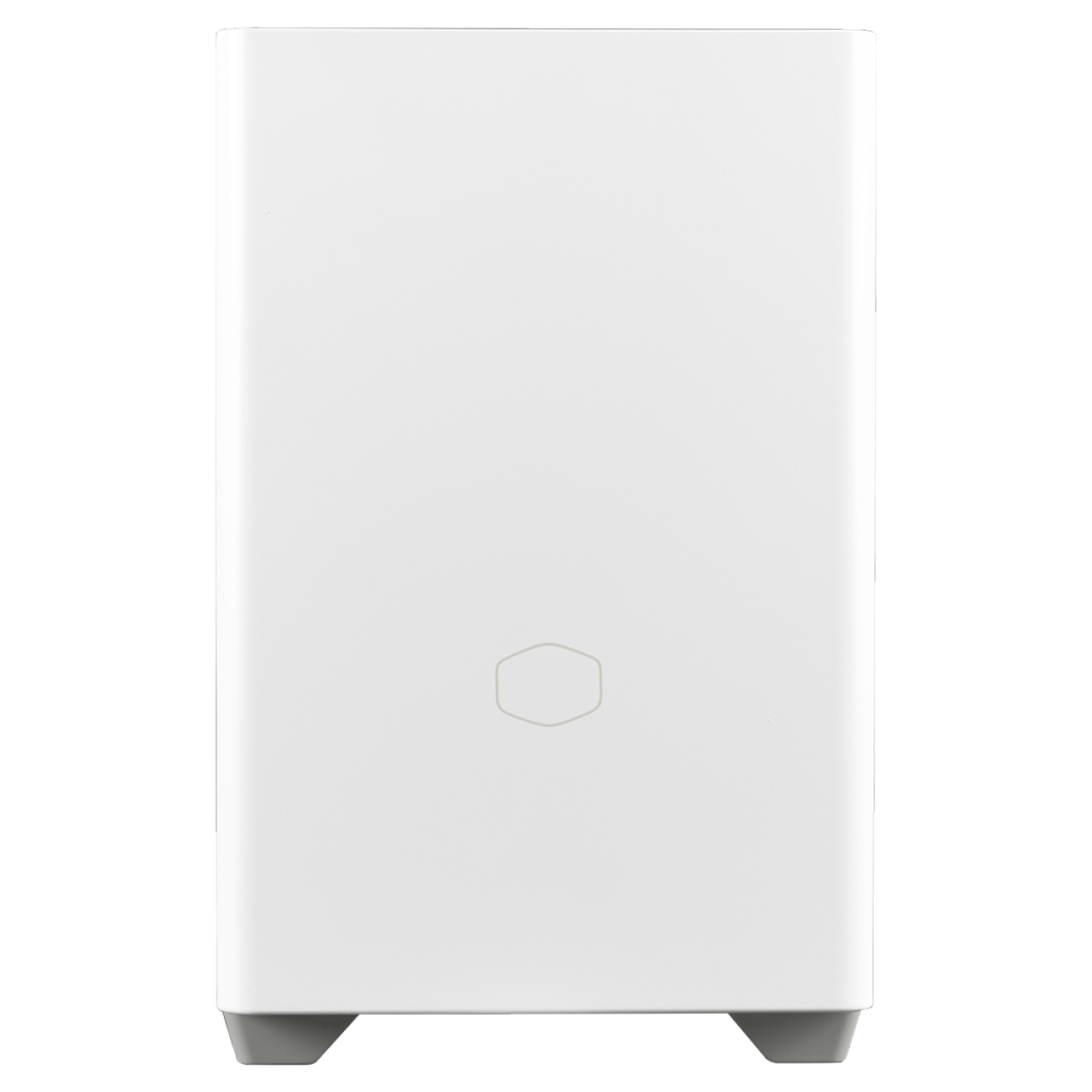 Gabinete Gamer Cooler Master MasterBox NR200P, White, Mini ITX, Vidro Temperado, Sem Fonte, Com 2 Fans, MCB-NR200P-WGNN-S00