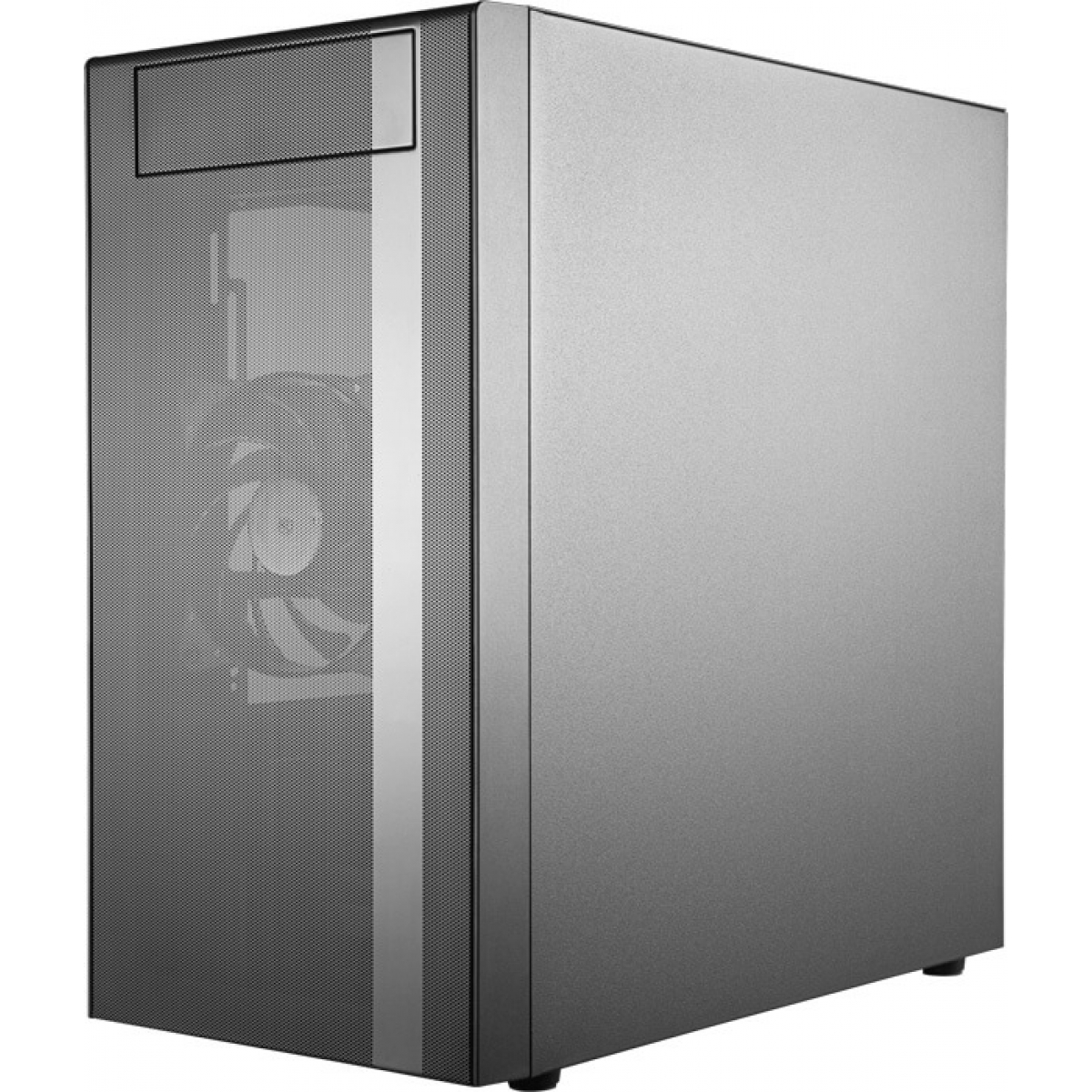 Gabinete Gamer Cooler Master, MasterBox NR400, Mini Tower, Vidro Temperado, Black, Sem Fonte, Com 2 Fans, MCB-NR400-KG5N-S00