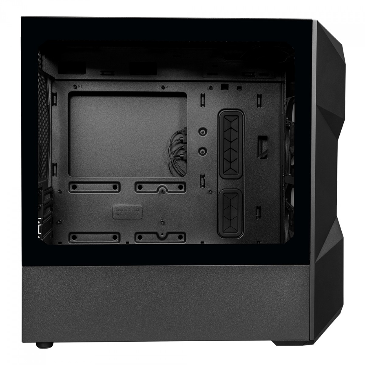 Gabinete Gamer Cooler Master Masterbox TD300 Mesh, Mid Tower, Vidro Temperado, Black, Sem Fonte, Com 2 Fans, TD300-KGNN-S00