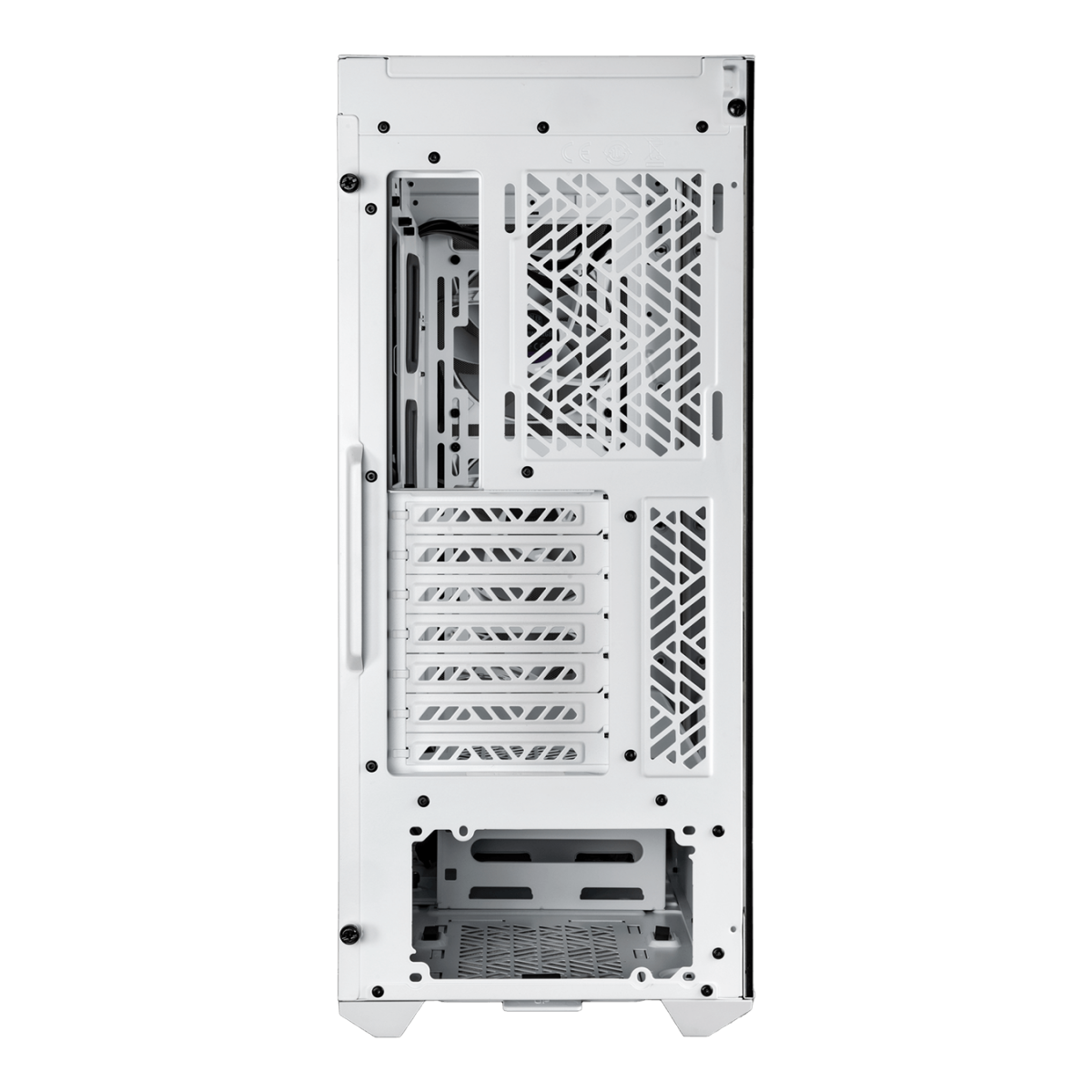 Gabinete Gamer Cooler Master Masterbox TD500 Mesh V2, Mid Tower, ATX, Vidro Temperado, Sem Fonte, Com 3 Fan, ARGB, White, TD500V2-WGNN-S00