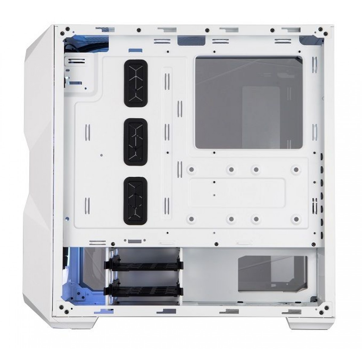 Gabinete Gamer Cooler Master Masterbox TD500 Mesh White, Mid Tower, Vidro Temperado, White, Sem Fonte, Com 3 Fans, MCB-D500D-WGNN-S01
