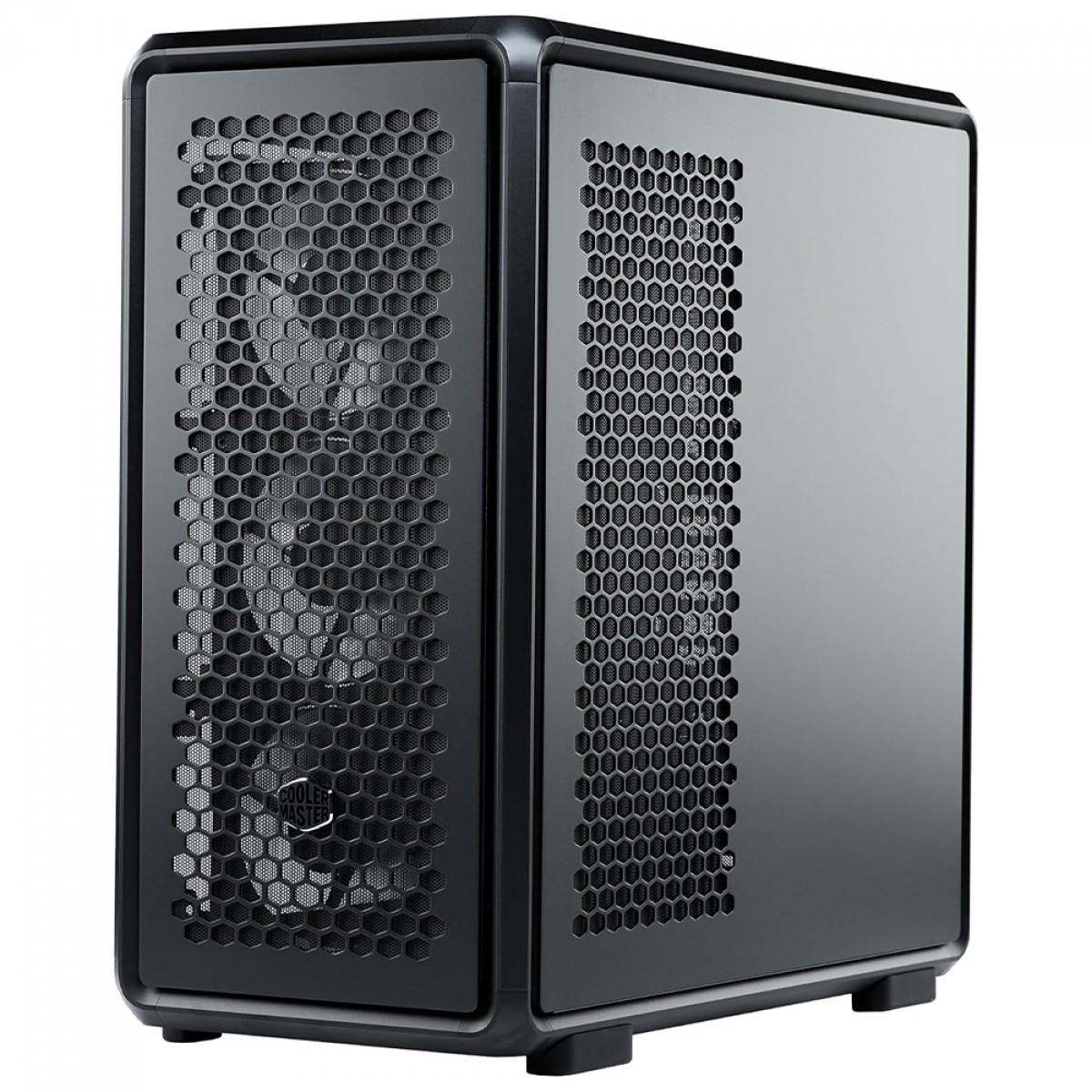 Gabinete Gamer Cooler Master MasterFrame 600, Vidro Temperado, Mid Tower, E-ATX, Com 4 Fans, Preto, MF600-KGNN-S00