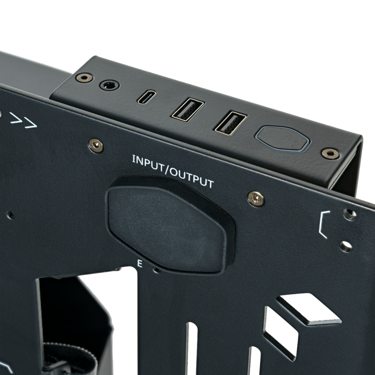 Gabinete Gamer Cooler Master MasterFrame 700, Sem Fonte, Sem Fan, Vidro Temperado, Black, MCF-MF700-KGNN-S00