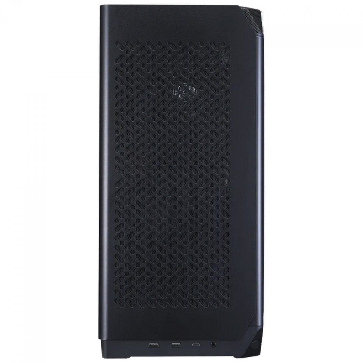 Gabinete Gamer Cooler Master Ncore 100 Air, Mini Tower, Mini ITX, Sem Fonte, Com 2 fans, Preto, NR100-KNNN-S00