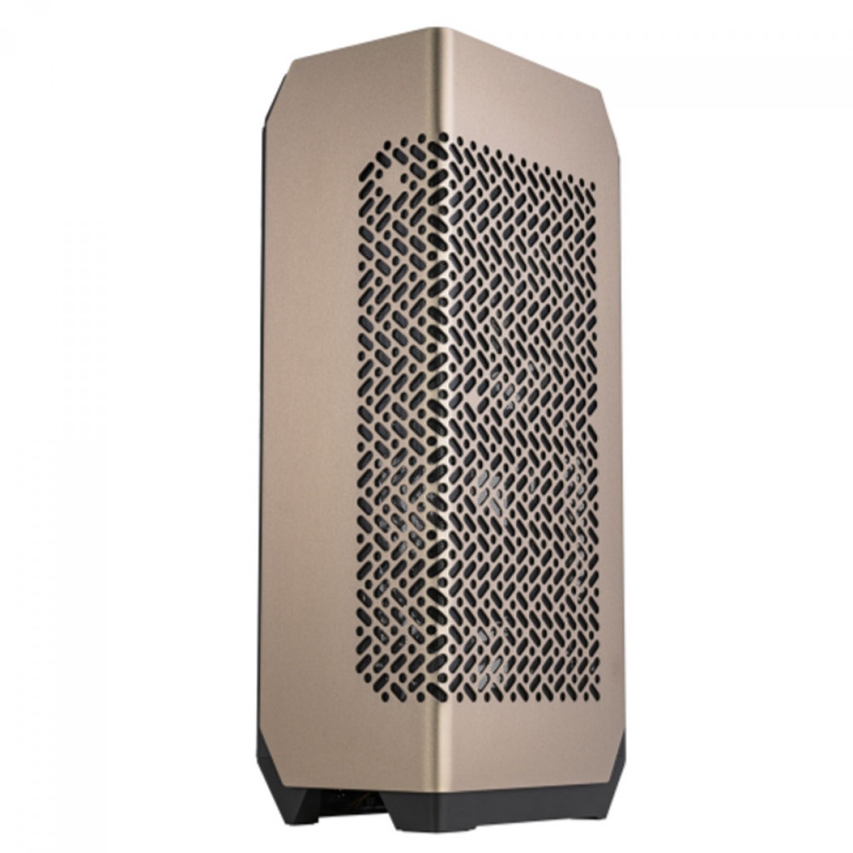 Gabinete Gamer Cooler Master Ncore 100 Max, Mini Tower, Mini ITX, Fonte 850W, Water Cooler 120mm, 1 fan, Bronze, NR100-ZNNN85-SL0