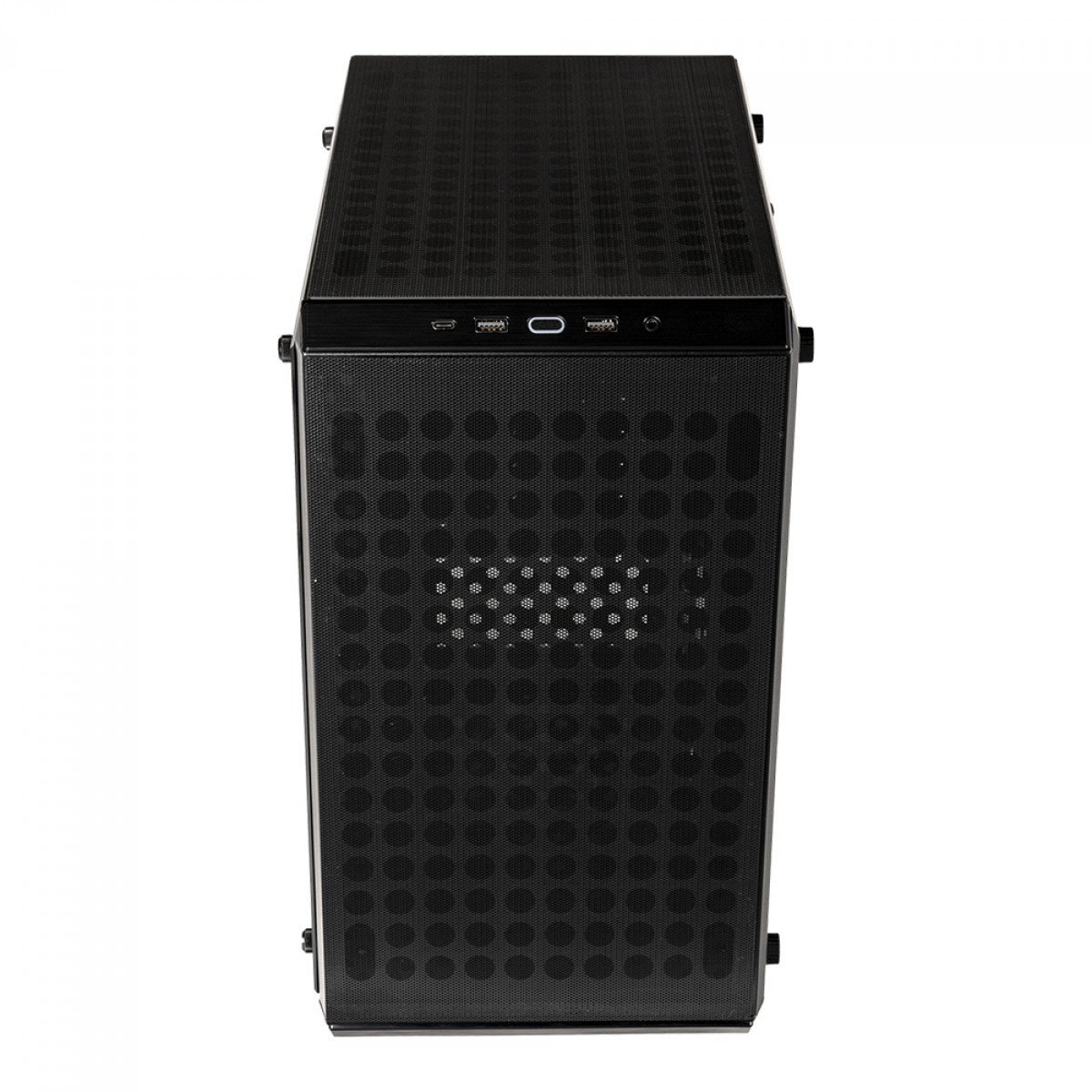 Gabinete Gamer Cooler Master Q300L V2, Mini Tower, Black, Sem Fonte, Com 1 Fan, Q300LV2-KGNN-S00