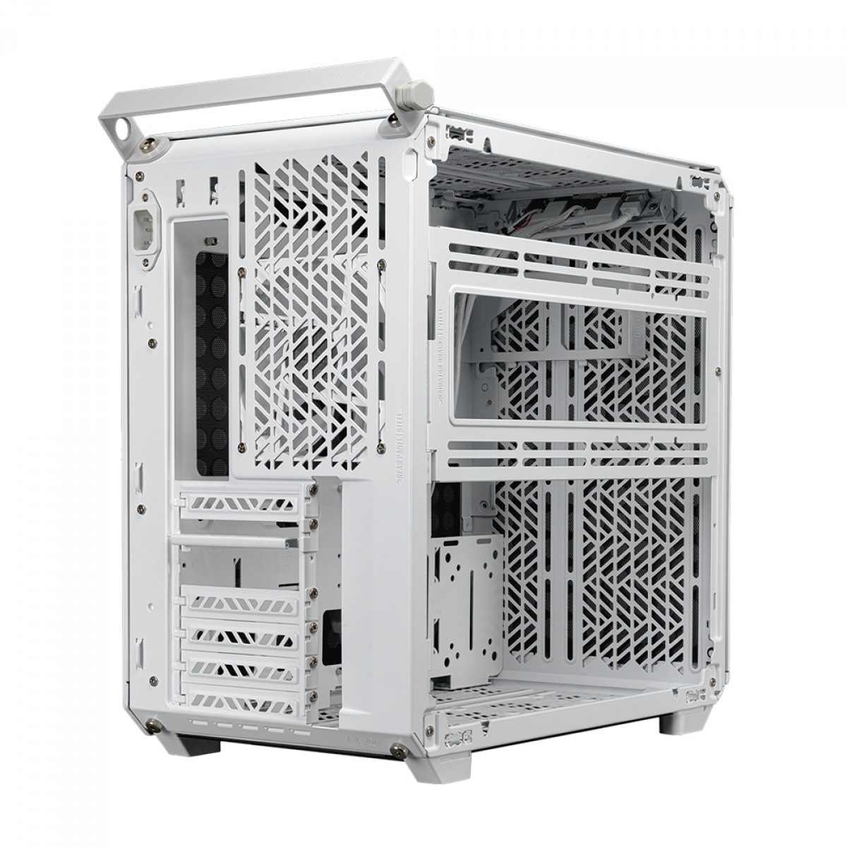 Gabinete Gamer Cooler Master Qube 500 Flatpack Macaron Edition, Modular, Mid-Tower, Vidro Temperado, E-ATX, Sem Fonte, Com 1 Fan, Q500-DGNN-S00