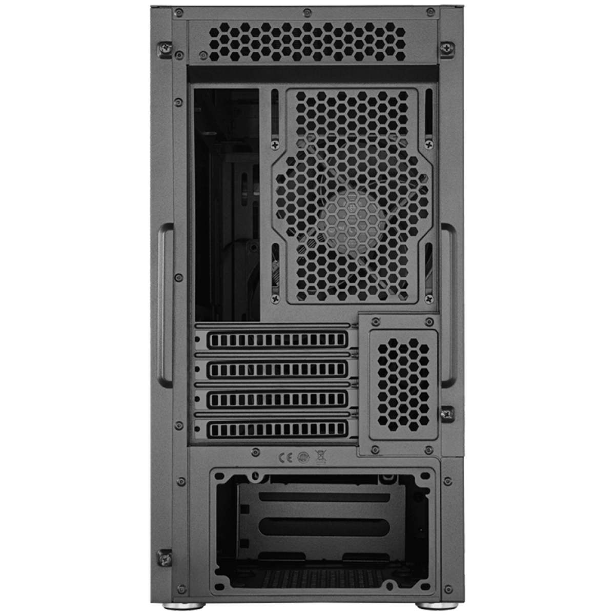 Gabinete Gamer Cooler Master Silencio S400 Steel, Mid Tower, Black, Sem Fonte, Com 2 Fans, MCS-S400-KN5N-S00