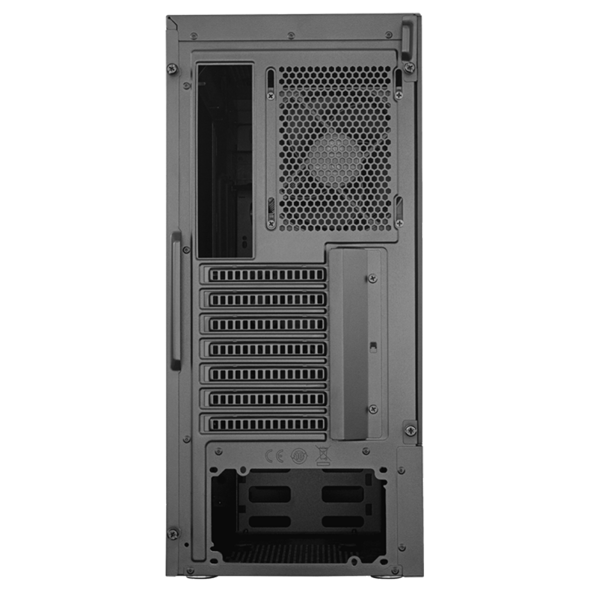 Gabinete Gamer Cooler Master Silencio S600 Steel, Mid Tower, Black, Sem Fonte, Com 2 Fans, MCS-S600-KN5N-S00