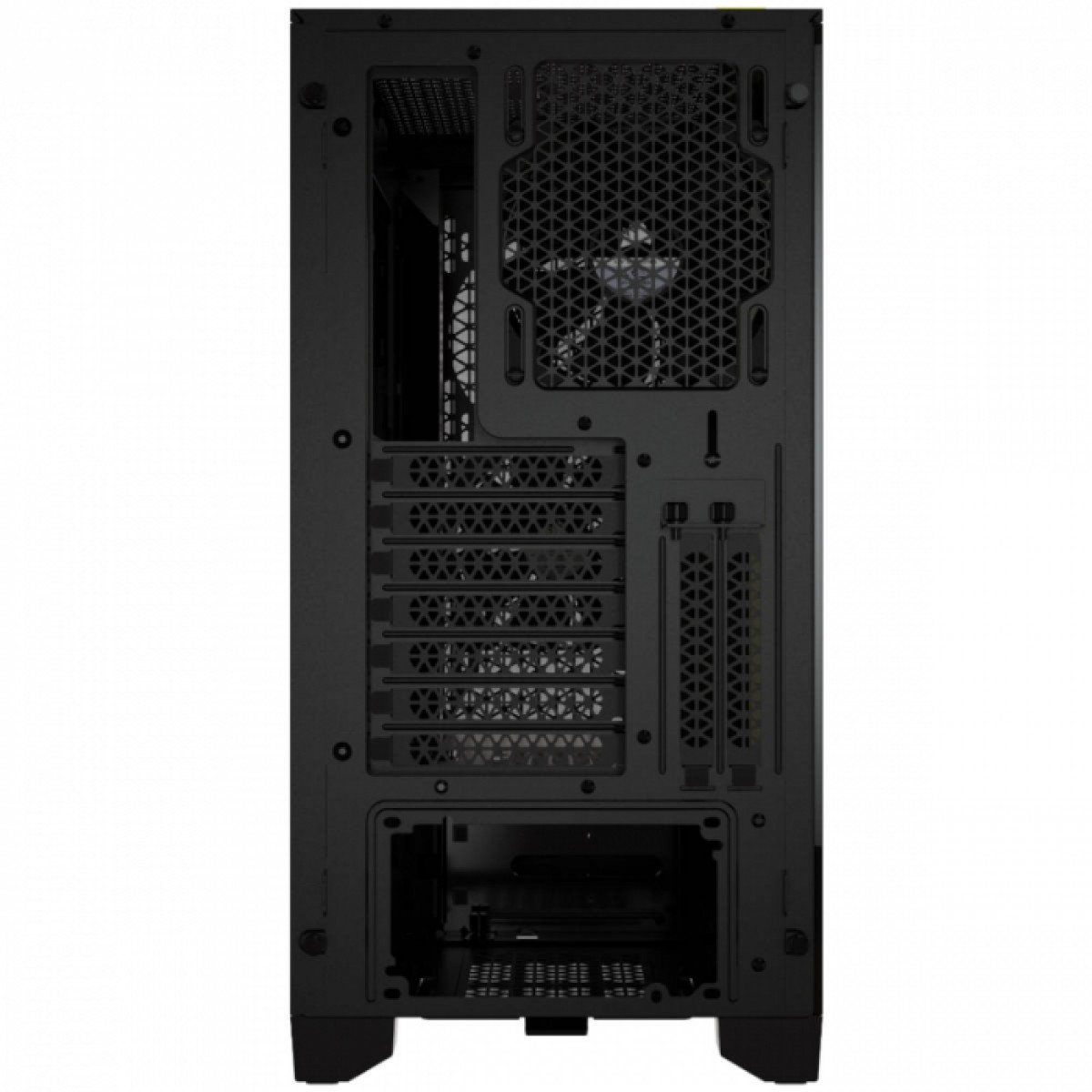 Gabinete Gamer Corsair 4000D Airflow, Mid Tower, Vidro Temperado, ATX, Black, Sem Fonte, Com 2 fans, CC-9011200-WW