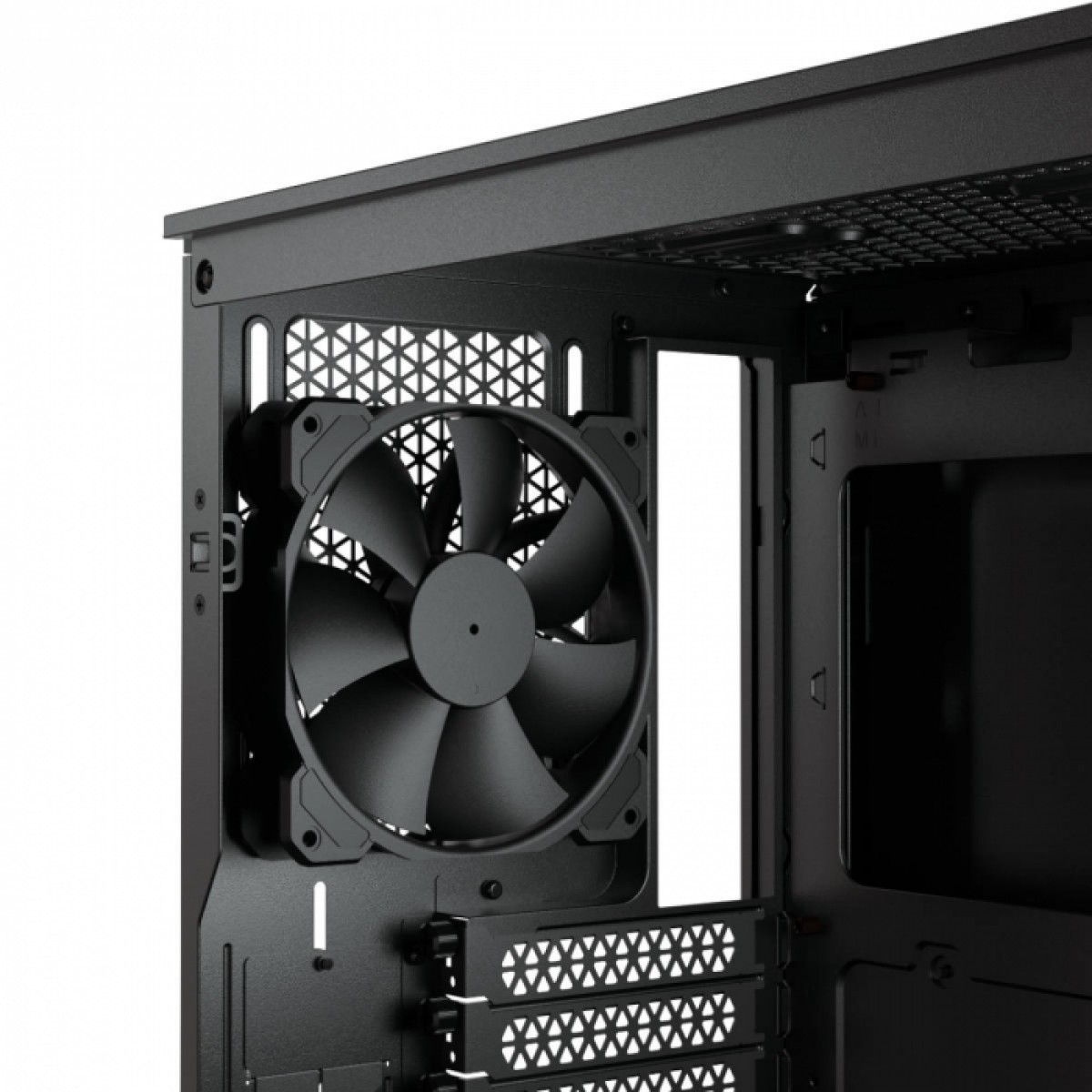 Gabinete Gamer Corsair 4000D Airflow, Mid Tower, Vidro Temperado, ATX, Black, Sem Fonte, Com 2 fans, CC-9011200-WW