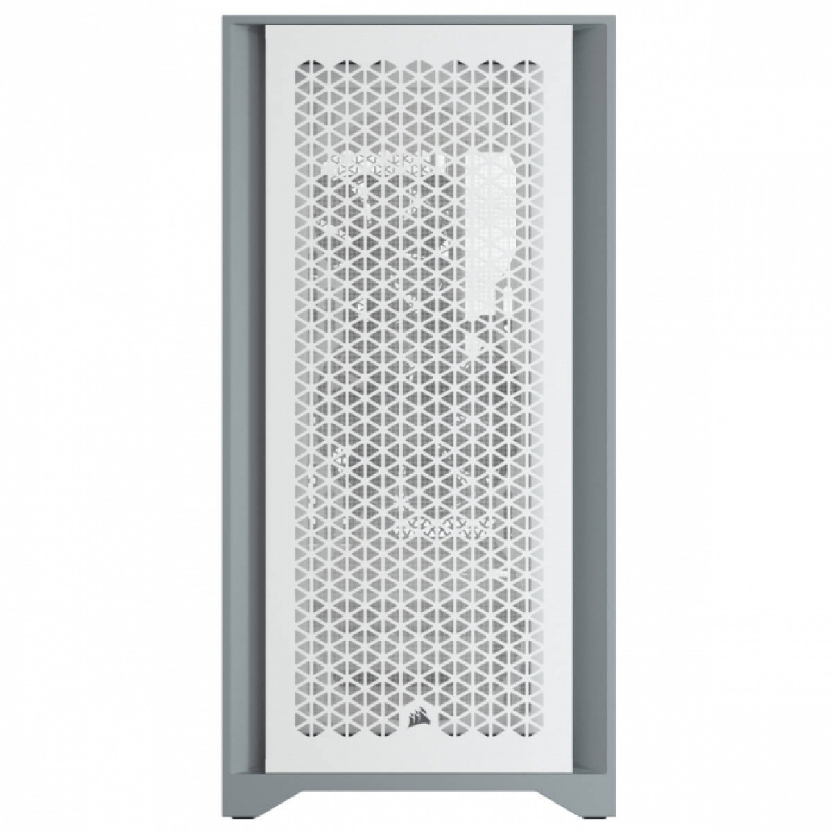 Gabinete Gamer Corsair 4000D Airflow, Mid Tower, Vidro Temperado, ATX, White, Sem Fonte, Com 2 fans, CC-9011201-WW