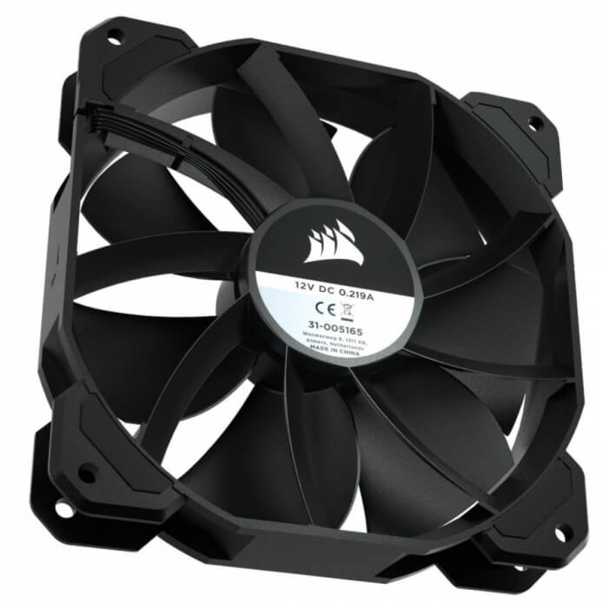 Gabinete Gamer Corsair 4000D, Mid Tower, Vidro Temperado, ATX, Black, Sem Fonte, Com 2 fans, CC-9011198-WW