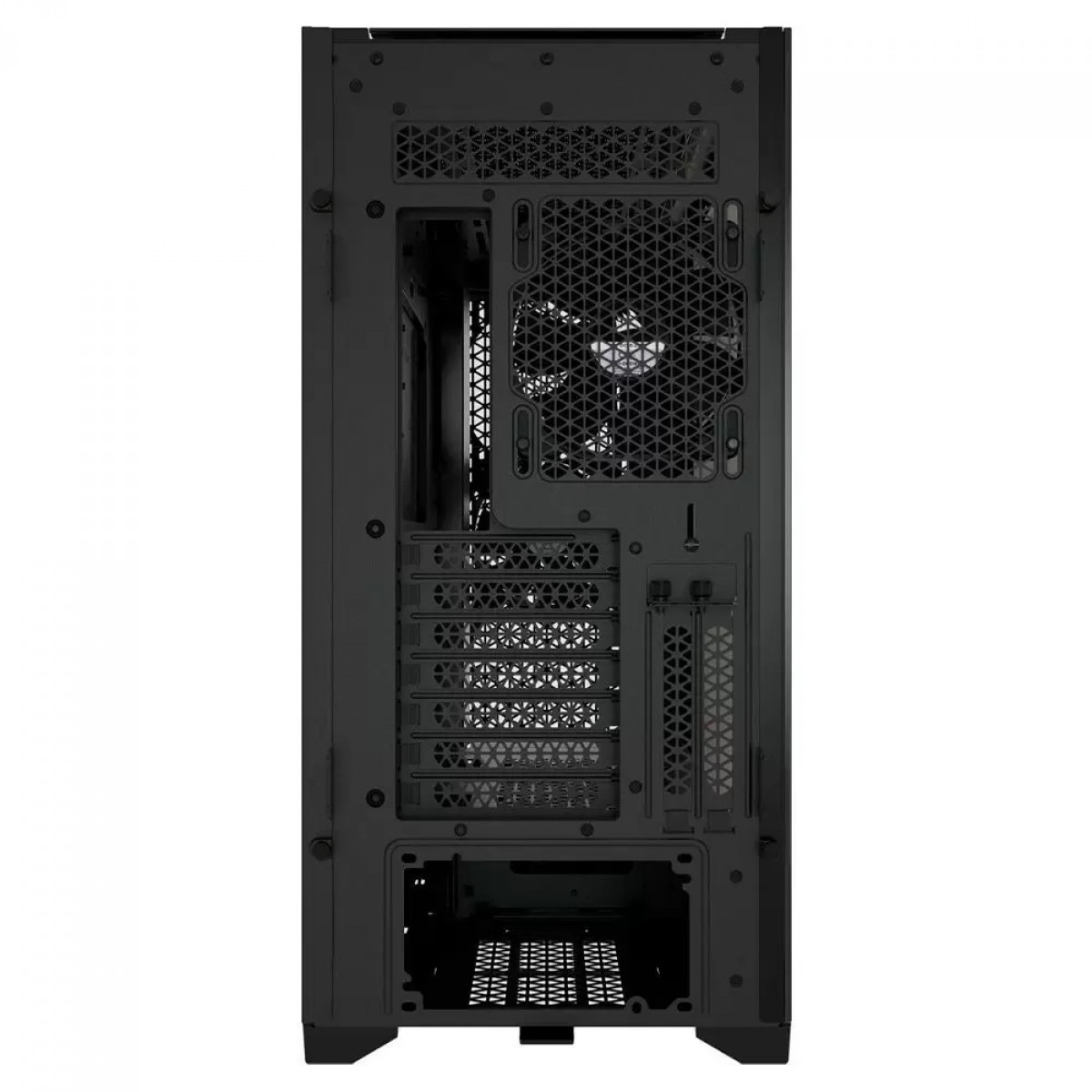 Gabinete Gamer Corsair 5000D Airflow, Mid Tower, Vidro Temperado, ATX, Black, Sem Fonte, Com 2 fans, CC-9011210-WW