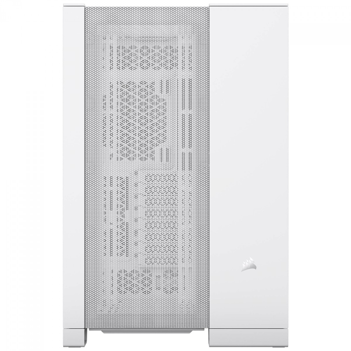 Gabinete Gamer Corsair 6500D AIRFLOW, Mid Tower, Mesh, Vidro Temperado, E-ATX, Sem Fan, White, CC-9011260-WW