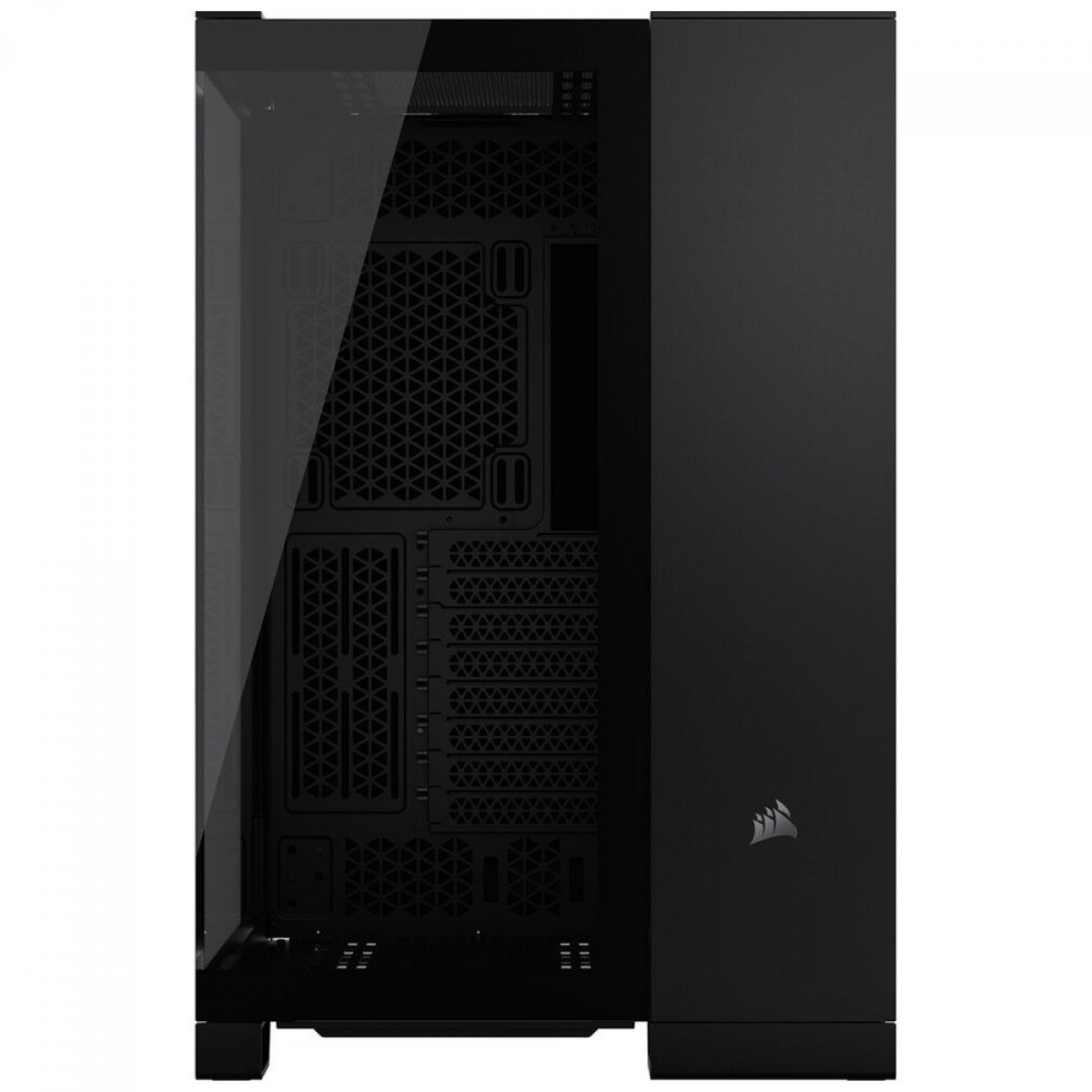 Gabinete Gamer Corsair 6500X, Mid Tower, Vidro Temperado, E-ATX, Sem Fan, Black, CC-9011257-WW
