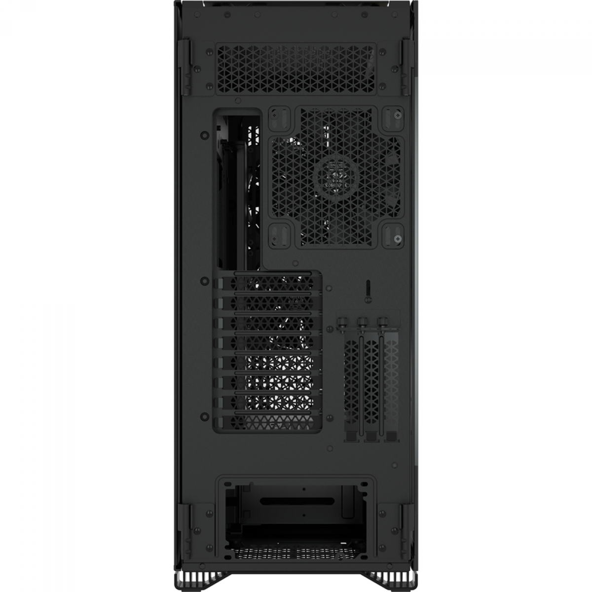 Gabinete Gamer Corsair 7000D AirFlow, Full Tower, Vidro Temperado, Black, ATX, Sem Fonte, Com 3 Fans, CC-9011218-WW