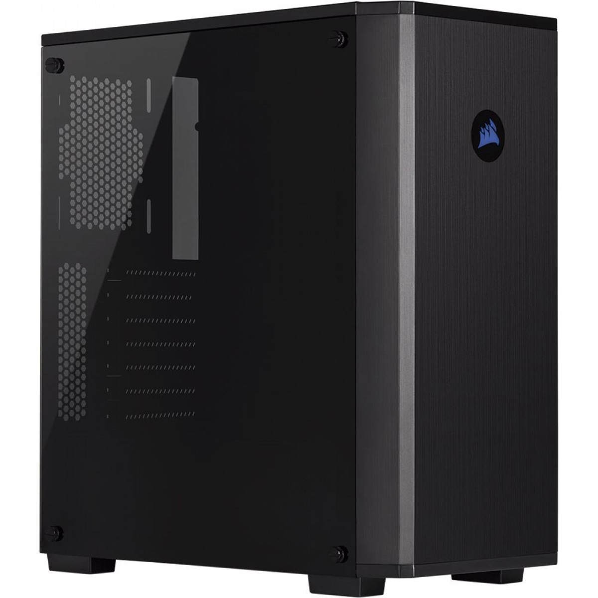 Gabinete Gamer Corsair Carbide 175R, Mid Tower, Com 1 Fan, Vidro Temperado, Black, Sem Fonte, CC-9011171-WW