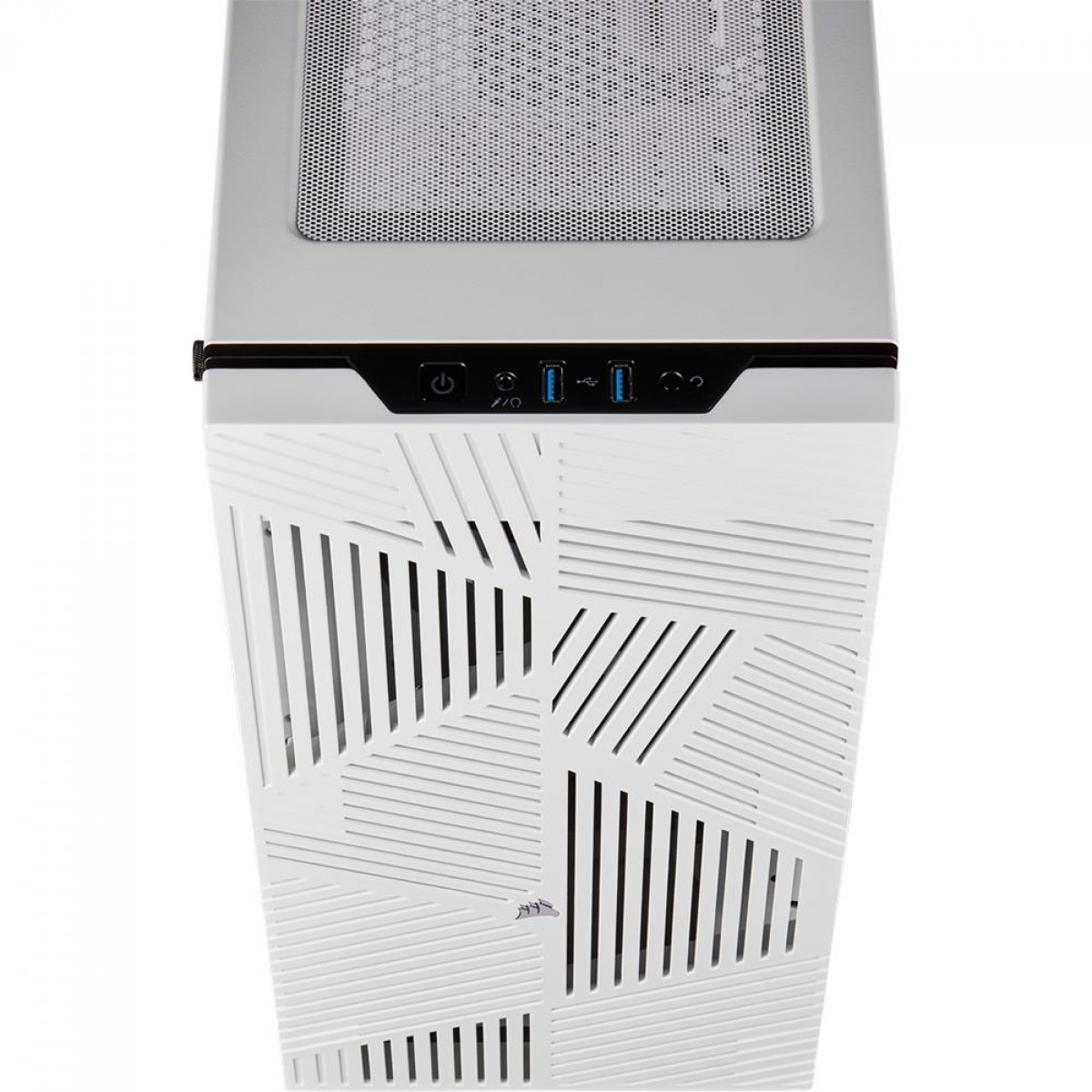Gabinete Gamer Corsair Carbide 275R Airflow, Mid Tower, Com 3 Fans, Vidro Temperado, White, Sem Fonte CC-9011182-WW