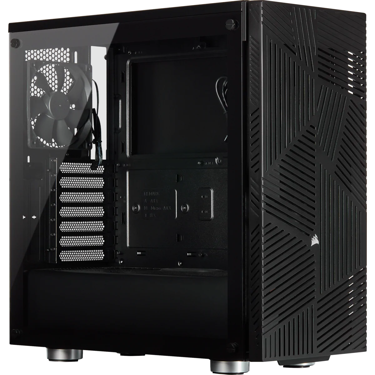 Gabinete Gamer Corsair Carbide 275R Airflow, Mid Tower, Com 3 Fans, Vidro Temperado, Black, Sem Fonte CC-9011181-WW