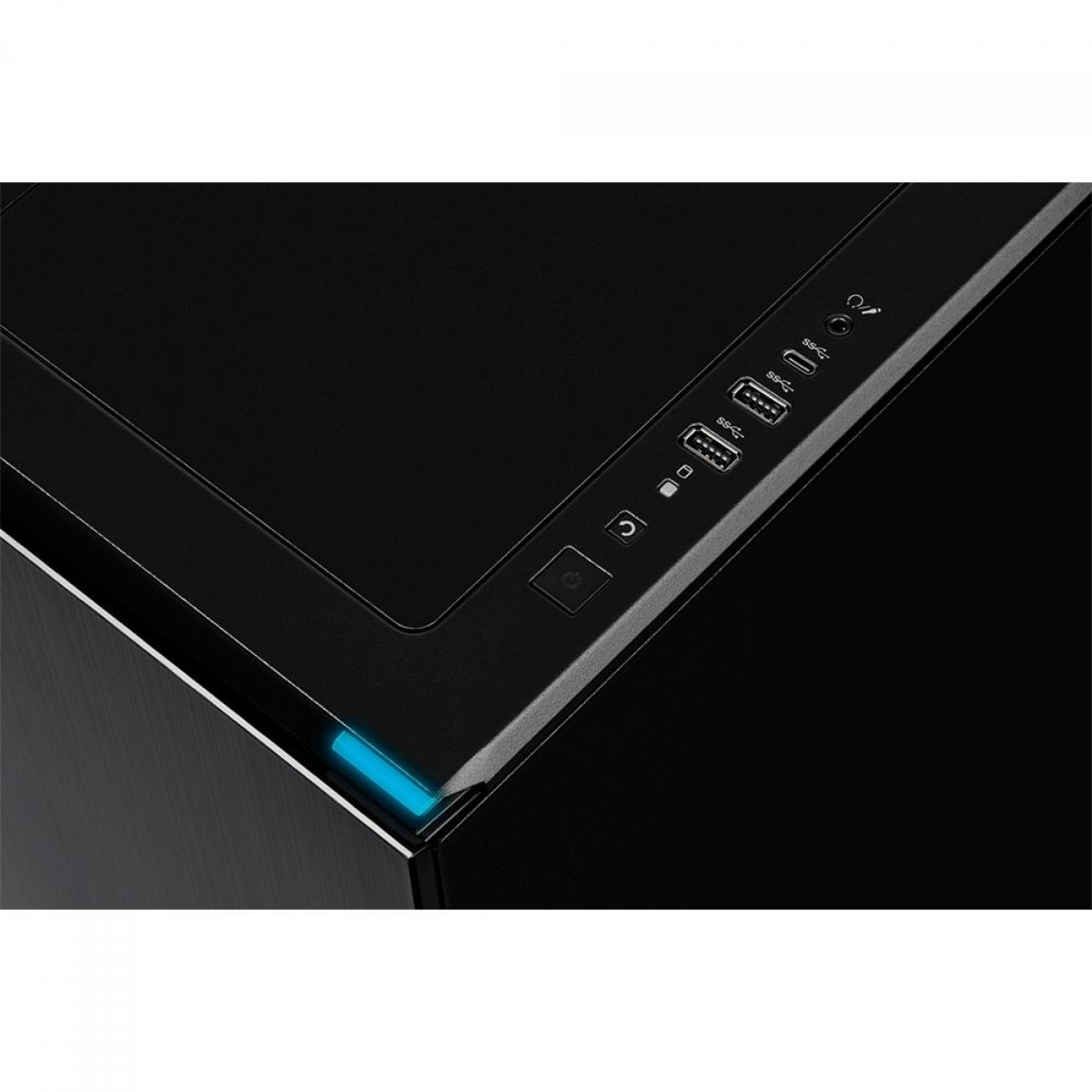 Gabinete Gamer Corsair Carbide 678C, Mid Tower, Vidro Temperado, ATX, Black, Com 3 Fans, CC-9011167-WW