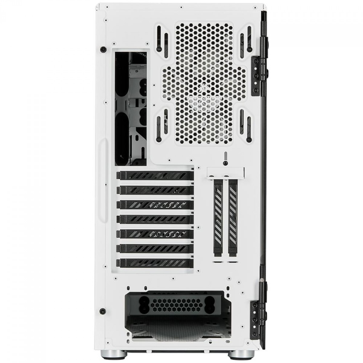 Gabinete Gamer Corsair Carbide 678C, Mid Tower, Vidro Temperado, ATX, White, Com 3 Fans, CC-9011170-WW