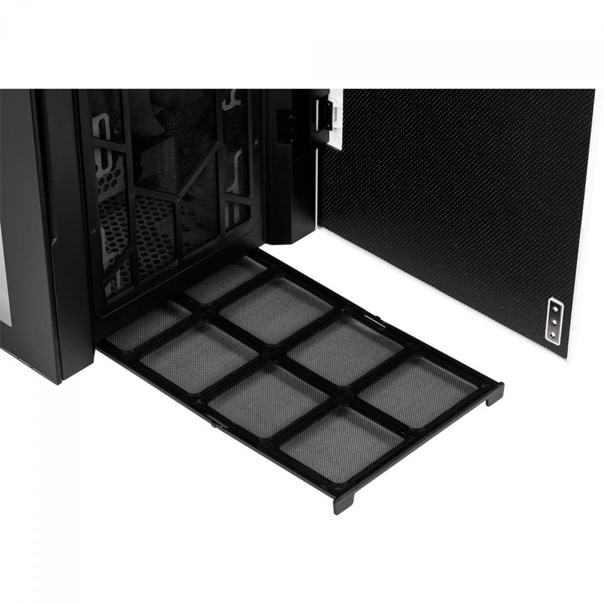 Gabinete Gamer Corsair Carbide 678C, Mid Tower, Vidro Temperado, ATX, White, Com 3 Fans, CC-9011170-WW