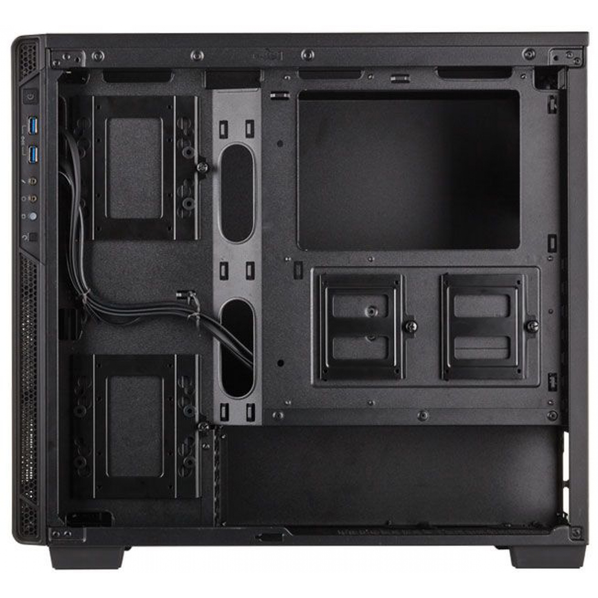 Gabinete Gamer Corsair Carbide 270R, Mid Tower, Com 2 Fans, Lateral em Acrílico, Black, Sem Fonte, CC-9011105-WW