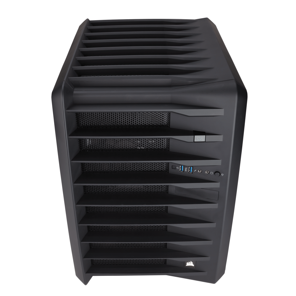 Gabinete Gamer Corsair Carbide Air 740, Mid Tower, Com 3 Fans, Lateral em Acrílico, Black, Sem Fonte, CC-9011096-WW