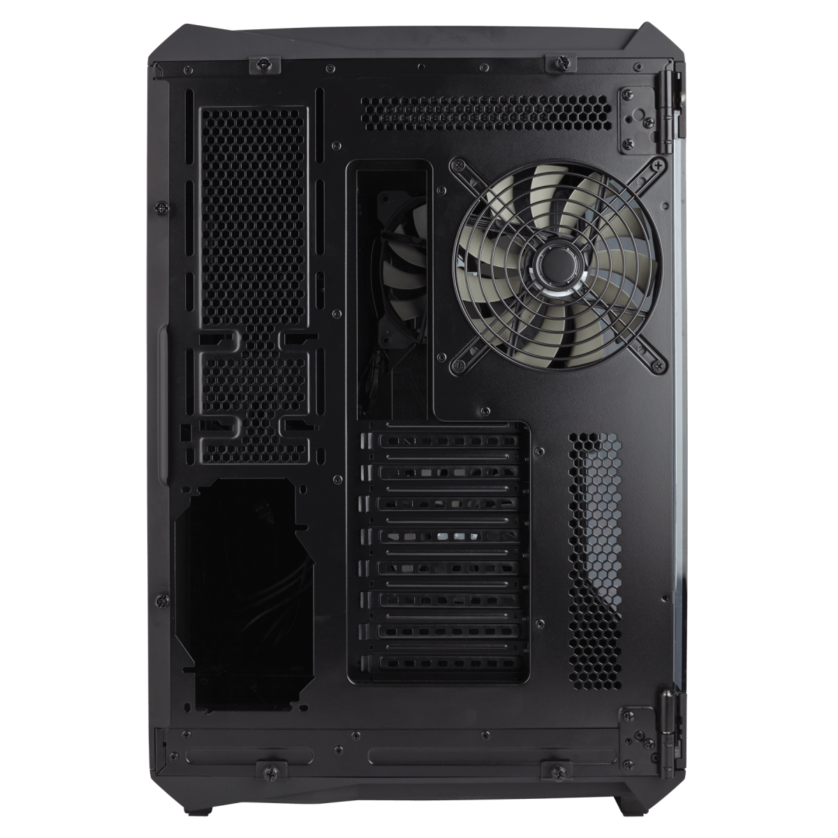 Gabinete Gamer Corsair Carbide Air 740, Mid Tower, Com 3 Fans, Lateral em Acrílico, Black, Sem Fonte, CC-9011096-WW