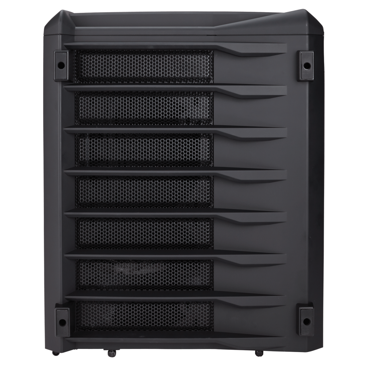 Gabinete Gamer Corsair Carbide Air 740, Mid Tower, Com 3 Fans, Lateral em Acrílico, Black, Sem Fonte, CC-9011096-WW