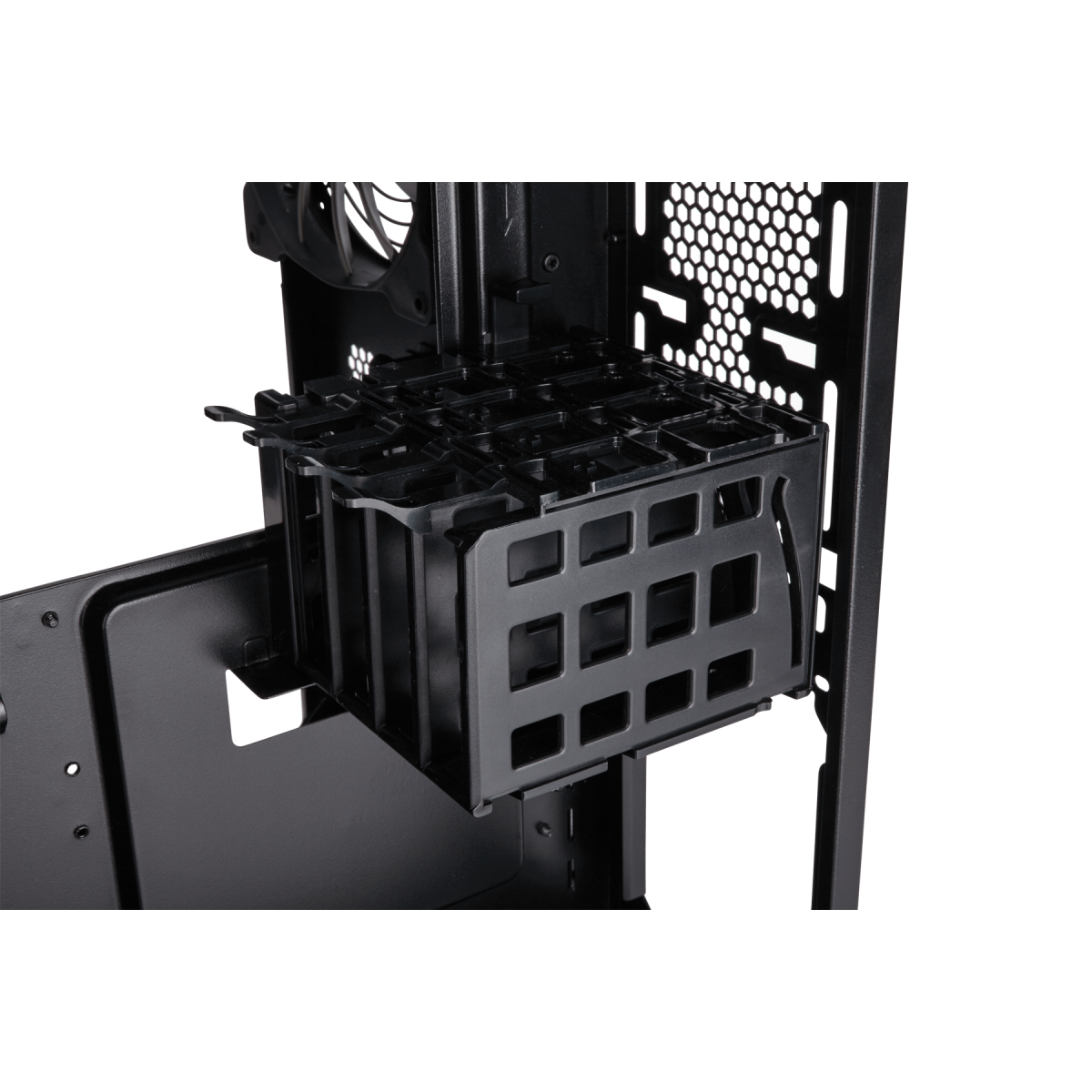 Gabinete Gamer Corsair Carbide Air 740, Mid Tower, Com 3 Fans, Lateral em Acrílico, Black, Sem Fonte, CC-9011096-WW