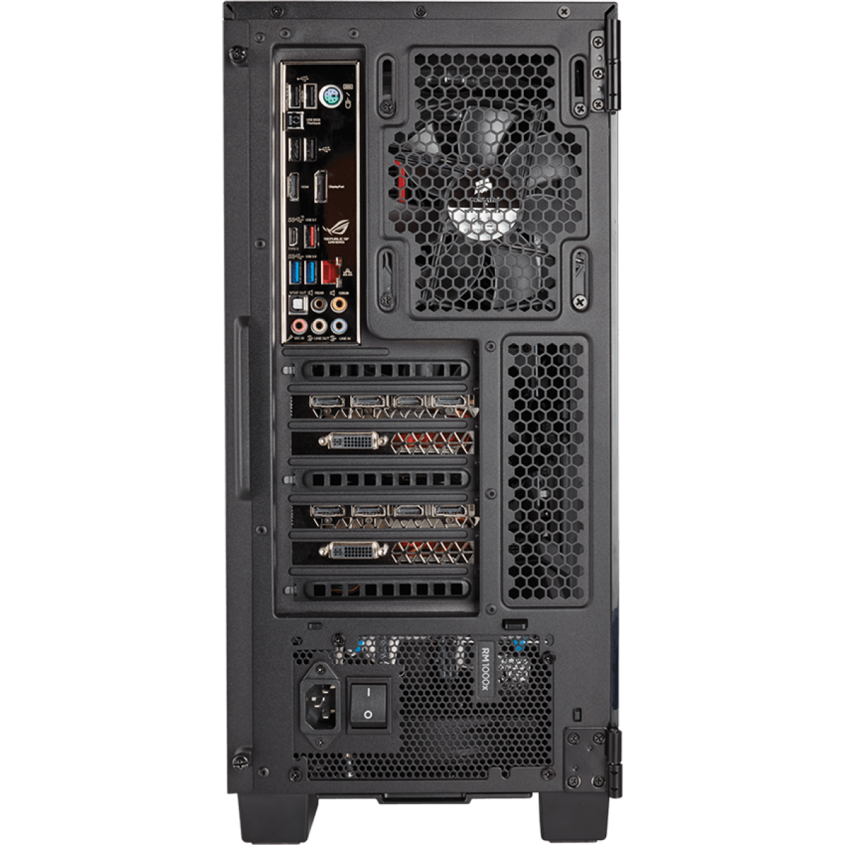 Gabinete Gamer Corsair Carbide Clear 400C, Mid Tower, Com 2 Fans, Lateral em Acrílico, Black Sem Fonte, CC-9011081-WW