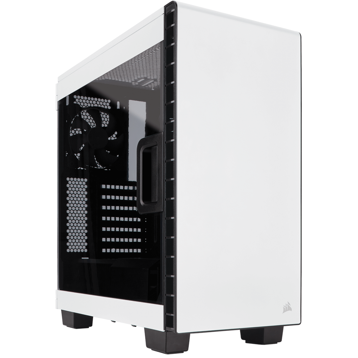 Gabinete Gamer Corsair Carbide Clear 400C, Mid Tower, Com 2 Fans, Lateral em Acrílico, White, S-Fonte, CC-9011095-WW