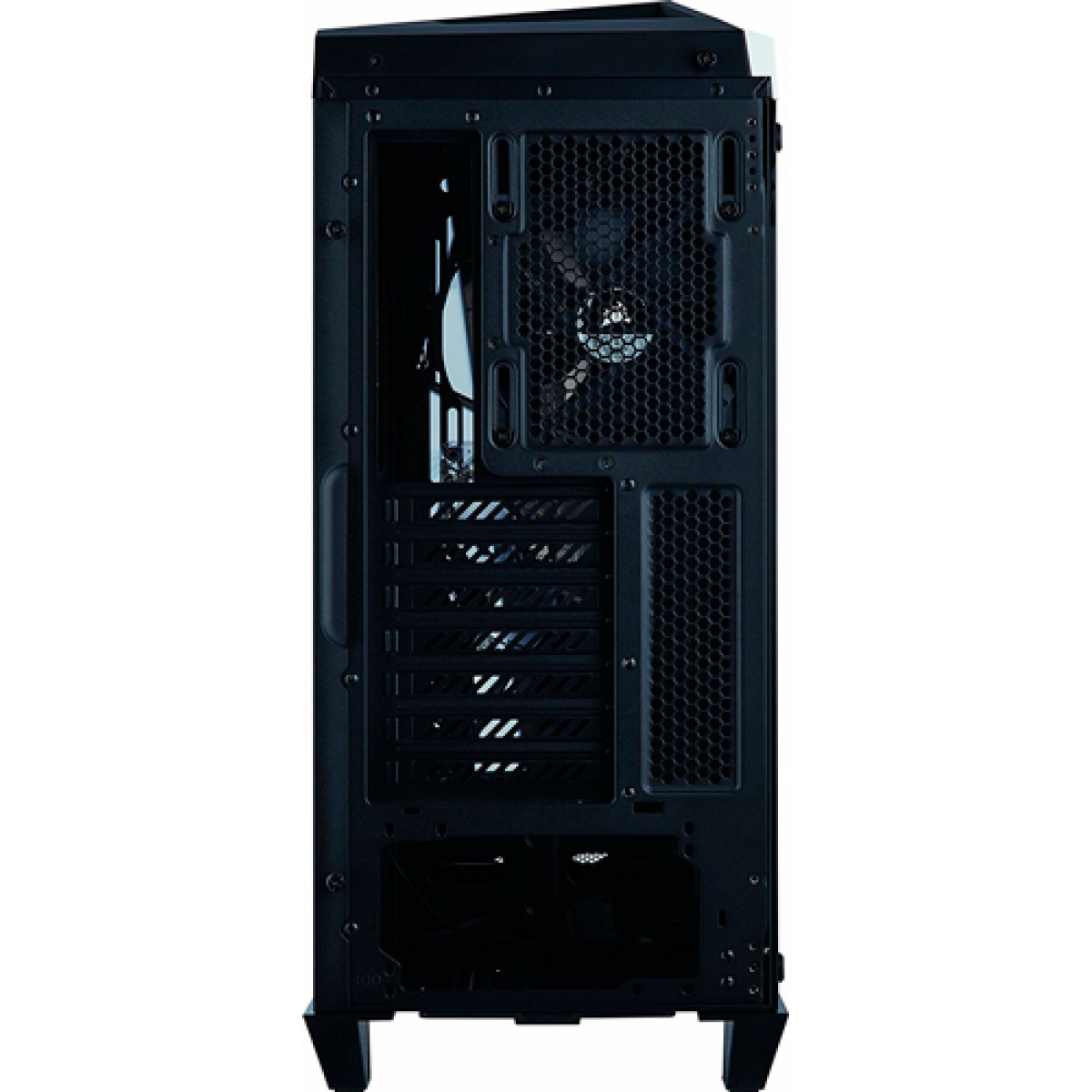 Gabinete Gamer Corsair Carbide Spec-Omega, Mid Tower, Com 2 Fans, Vidro Temperado, Black-White, Sem Fonte, CC-9011119-WW