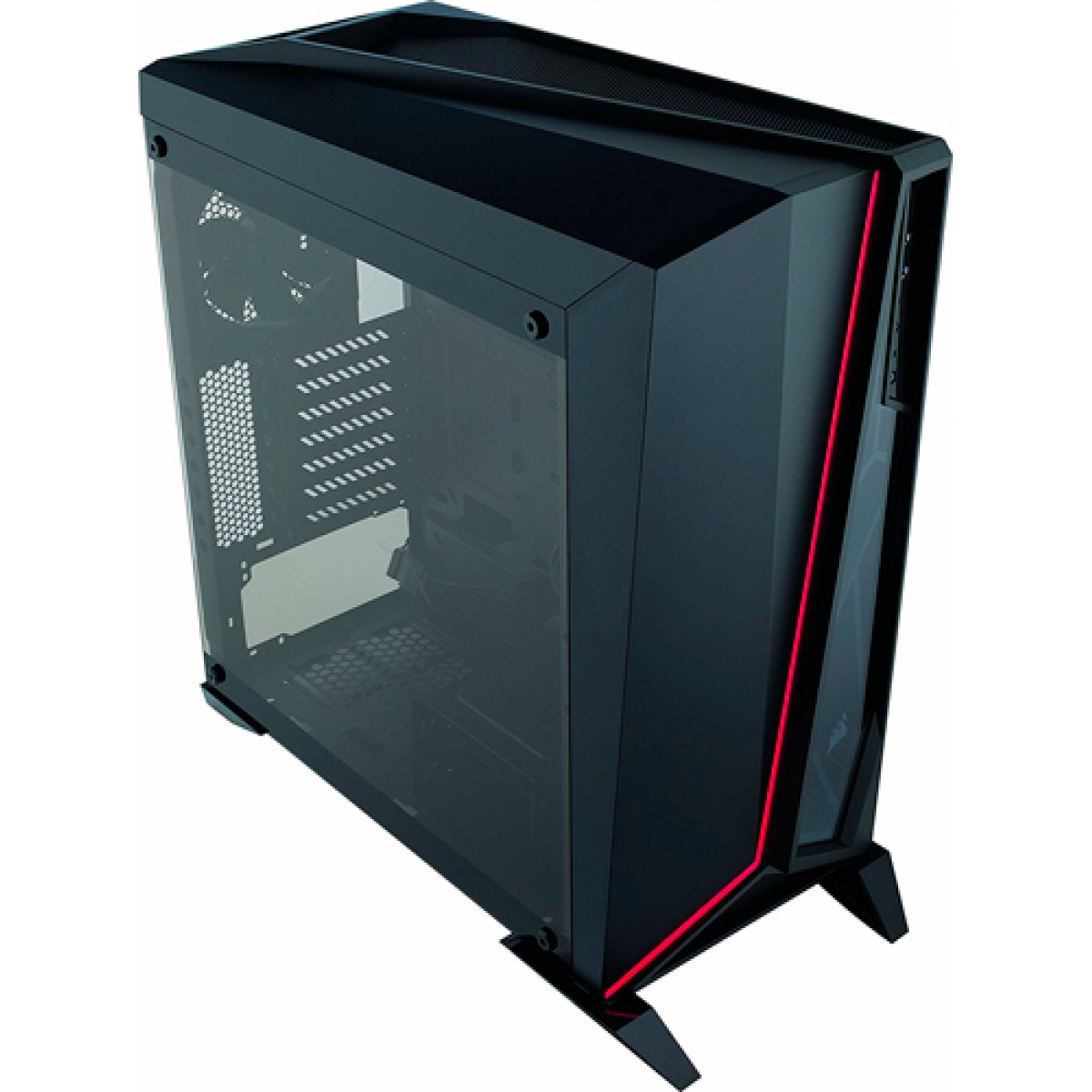 Gabinete Gamer Corsair Carbide Spec-Omega, Mid Tower, Com 2 Fans, Vidro Temperado, Black, Sem Fonte, CC-9011121-WW