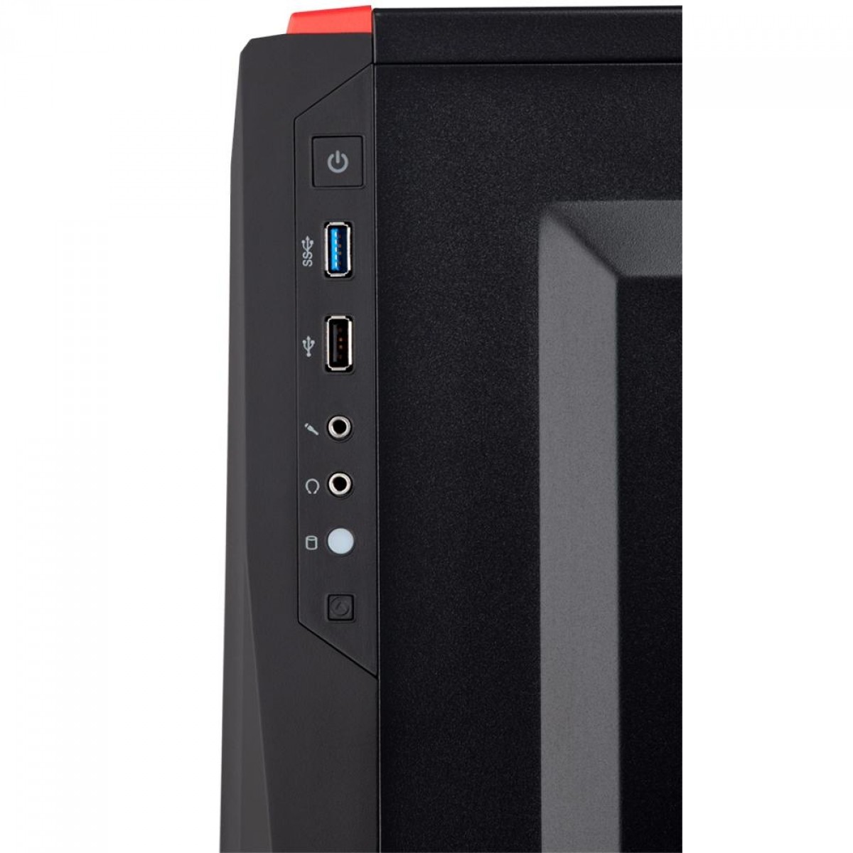 Gabinete Gamer Corsair Carbide SPEC-04, Mid Tower, Com 1 Fan, Vidro Temperado, Black/Red, Sem Fonte, CC-9011117-WW