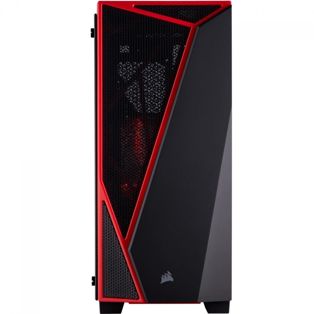 Gabinete Gamer Corsair Carbide SPEC-04, Mid Tower, Com 1 Fan, Vidro Temperado, Black/Red, Sem Fonte, CC-9011117-WW