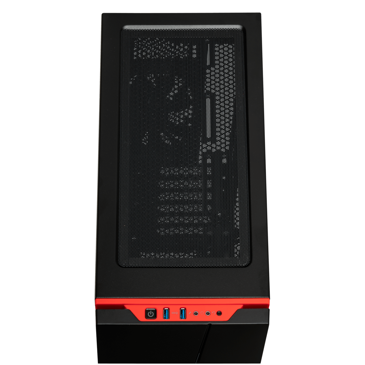 Gabinete Gamer Corsair Carbide SPEC-06, Mid Tower, Com 2 Fan, Vidro temperado, Black, Sem Fonte, CC-9011144-WW